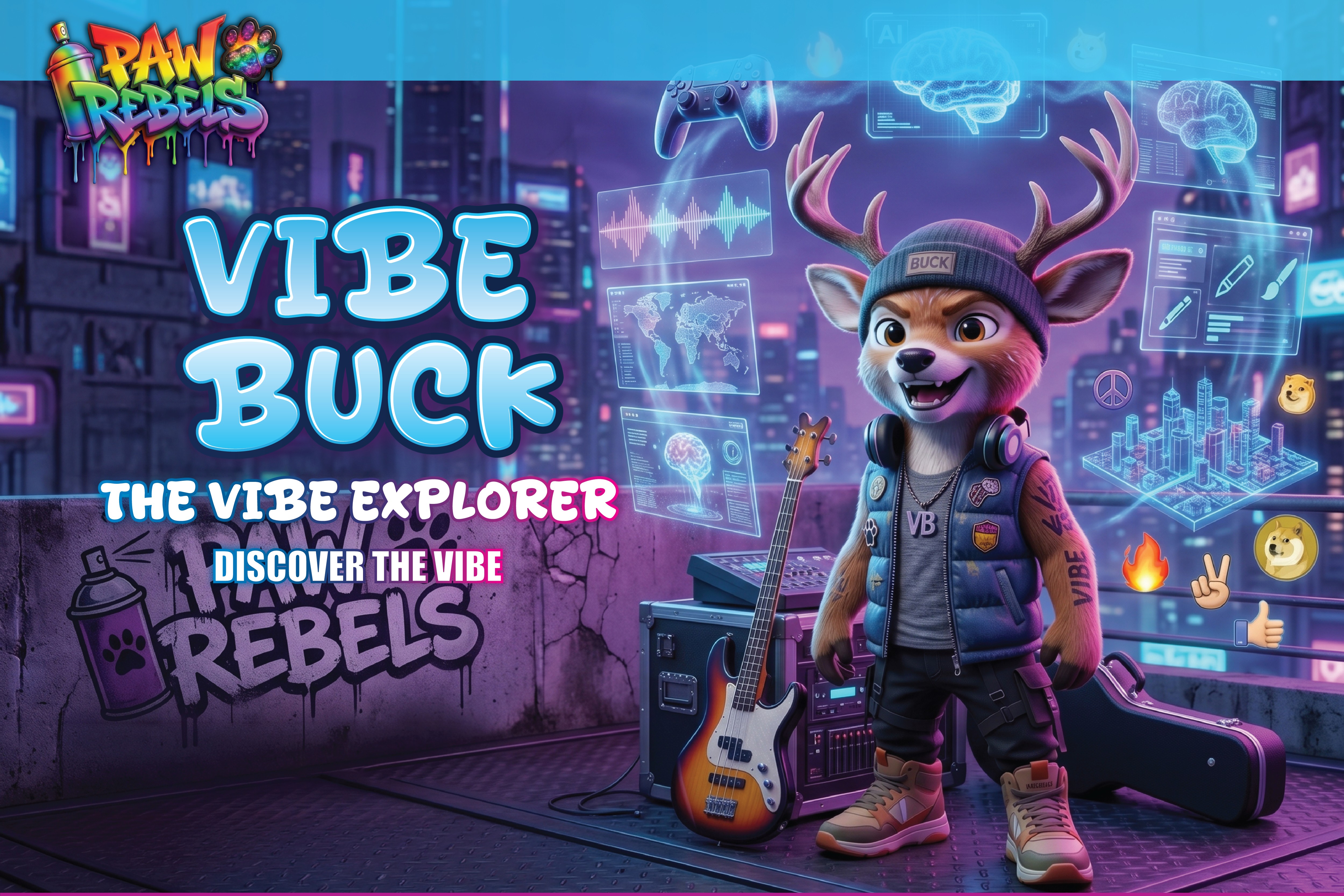 Vibe Buck Header